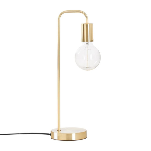 3S. x Home - Lampe dorée en métal H46 - Essential Mood - Lampe Design