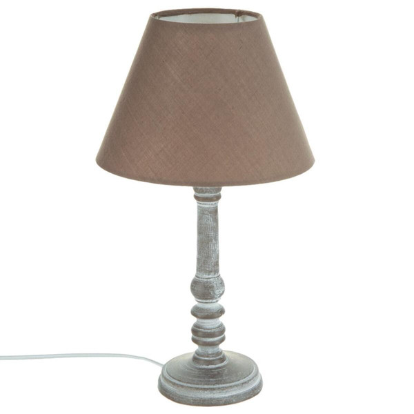 Lampe en bois taupe H36 cm 3S. x Home Meuble & Déco