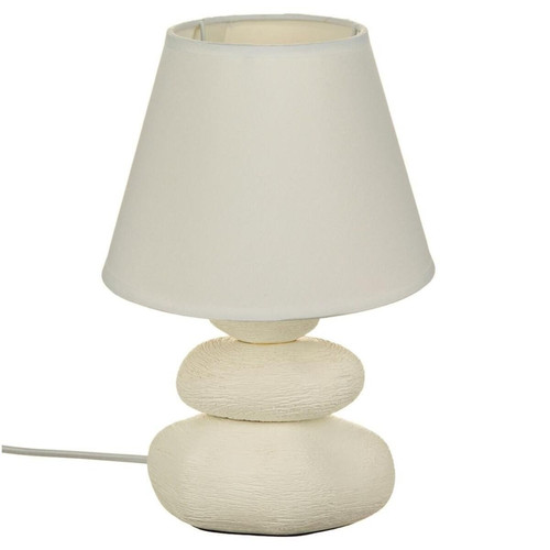 3S. x Home - Lampe en céramique à galets H30 cm - Lampe Design à poser