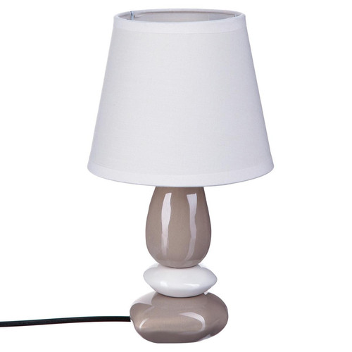 3S. x Home - Lampe galet en céramique - Lampe Design à poser