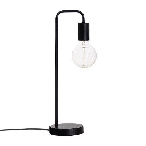 3S. x Home - Lampe noire en métal H46 - Essential Mood - Lampe Design