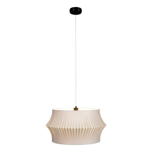 Britop Lighting - Lampe suspendue Lotus 1xE27 Max.60W Noir/PVC transparent/Gris - Suspension Design