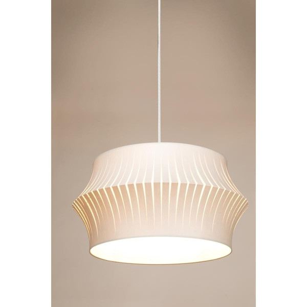 Lampe suspendue Lotus 1xE27 Max.60W Noir/PVC transparent/Gris Britop Lighting