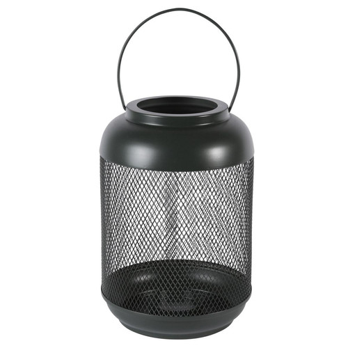 3S. x Home - Lanterne métal vert bouteille - La Déco Design