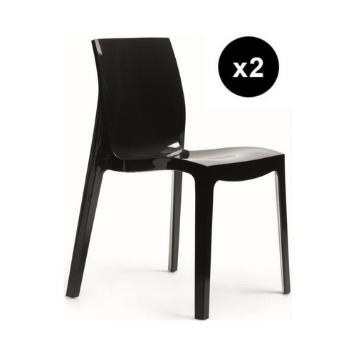 3S. x Home - Lot De 2 Chaises Design Anthr. Victory - Chaise Et Tabouret Et Banc Design