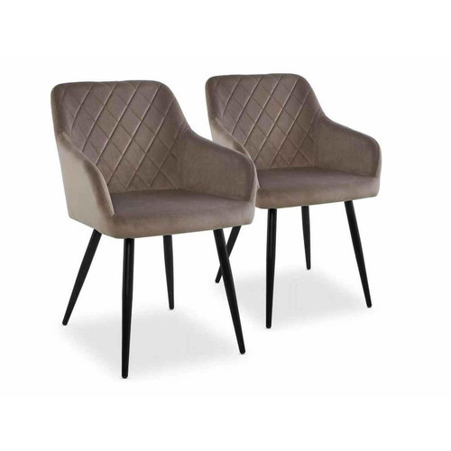 3S. x Home - Lot de 2 chaises  - Chaise Design