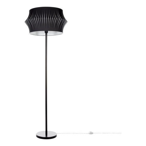 Britop Lighting - Lotus Lampadaire 1xE27 Max.60W Noir/Noir PVC/Antacite - Lampes sur pieds Design