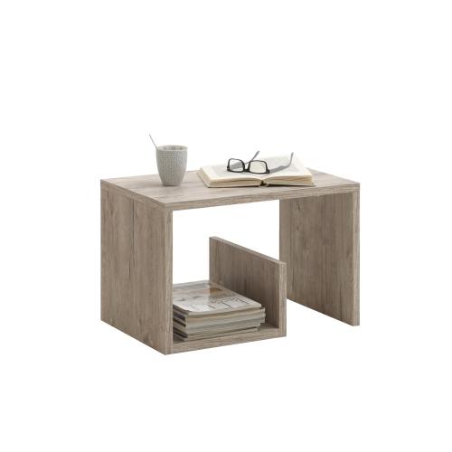3S. x Home - Bout de canapé MIKE naturel - Table Basse Design