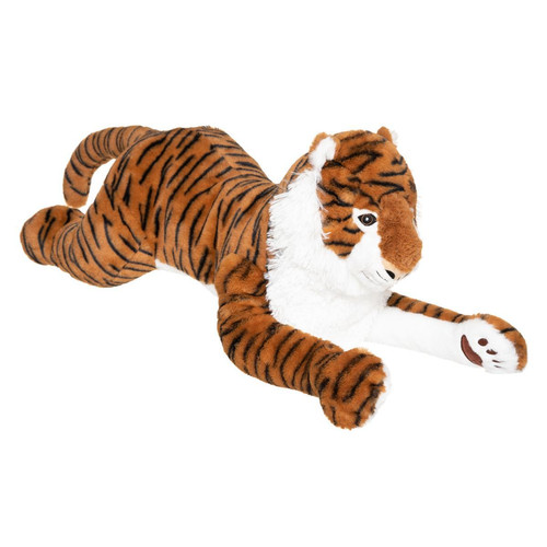 3S. x Home - Peluche Tigre XL Multicolore - Décoration enfant