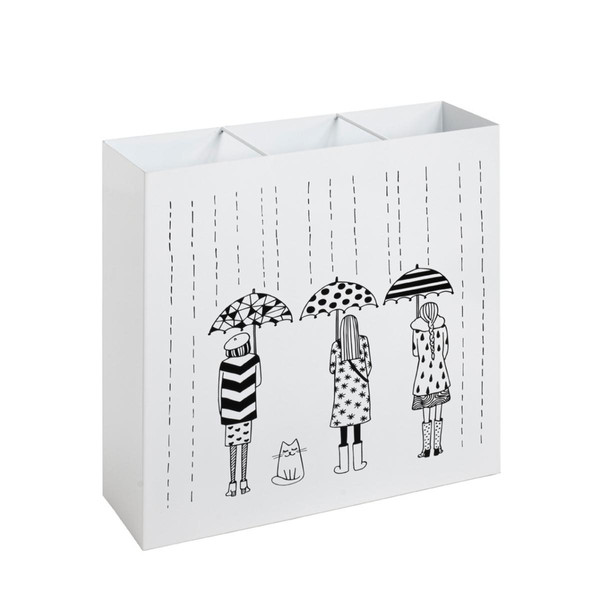 Boite de rangement parapluies blanc en métal  Blanc 3S. x Home Meuble & Déco