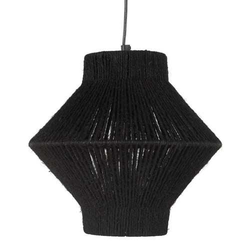 3S. x Home - Suspension corde noire - Lampes et luminaires Design