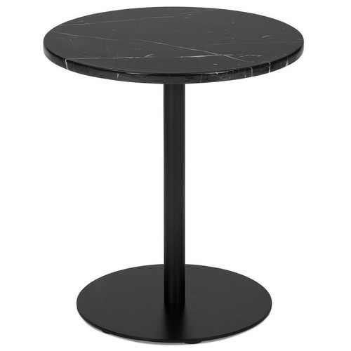 3S. x Home - Table basse Noire design MINERAL  - Table basse