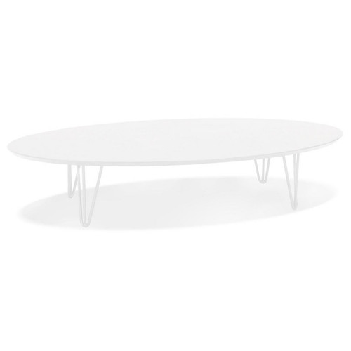 3S. x Home - Table basse Blanche design SALONA  - Table basse