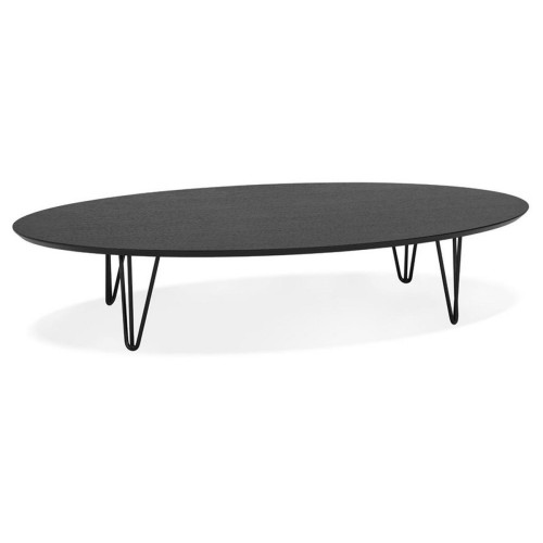 3S. x Home - Table basse Noir design SALONA  - Table basse