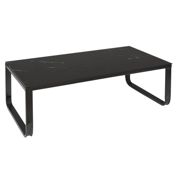 Table Basse En Verre Marble Noir Noir 3S. x Home Meuble & Déco
