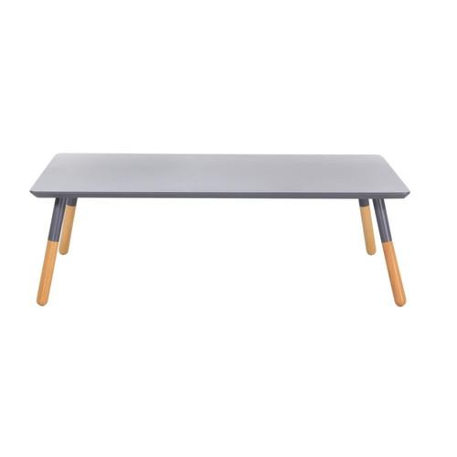 3S. x Home - Table basse grise en bois  - Meuble Et Déco Design