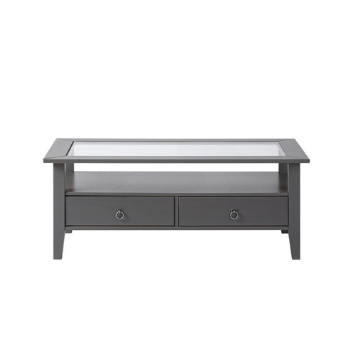 3S. x Home - Table Basse PROVENCE 7 Gris - Table Basse Design