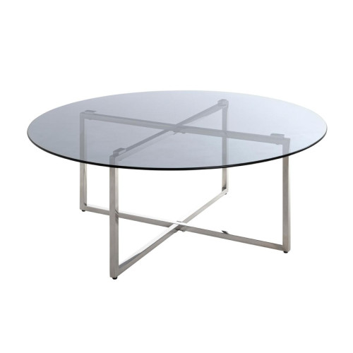 3S. x Home - table basse Structure en inox brillant - Le salon