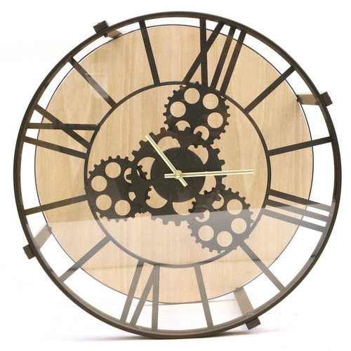 Table D’Appoint Horloge 50.5x50.5x49cm Table basse