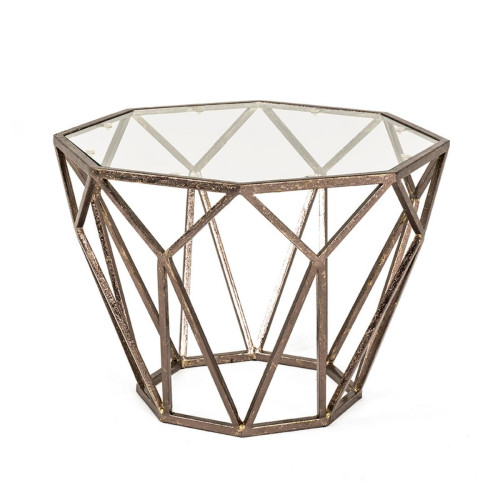 3S. x Home - Table d'appoint Bronze - Meuble Et Déco Design