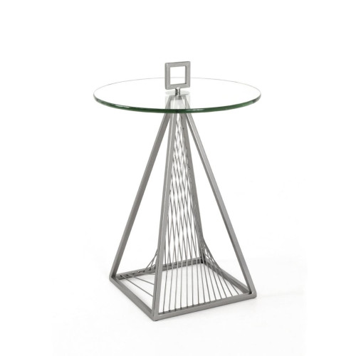 3S. x Home - Table d'appoint Gris - Meuble Et Déco Design