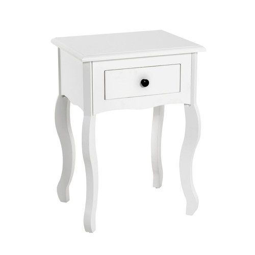 3S. x Home - Table d'appoint avec égouttoir Blanc - Nouveautés Meuble Et Déco Design