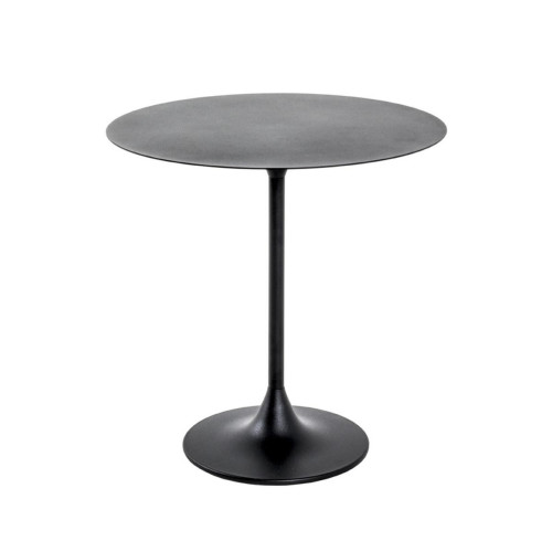 3S. x Home - table d'appoint structure en tube d'acier noir époxy - Table d appoint noire