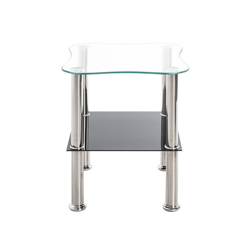 Table d'appoint double plateau en verre  3S. x Home