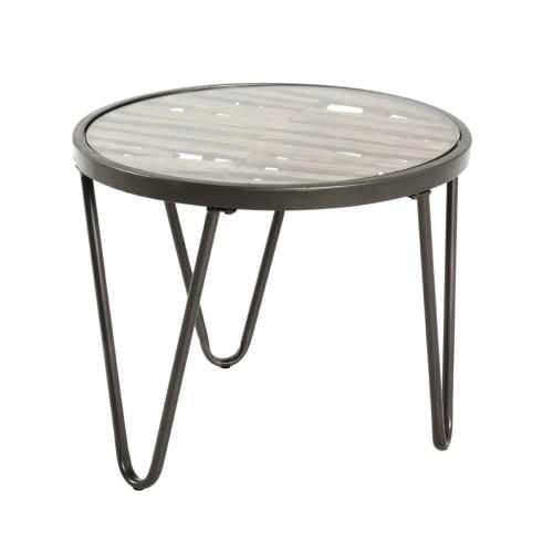 3S. x Home - Table d'appoint Anthracite  - 3S. x Home meuble & déco