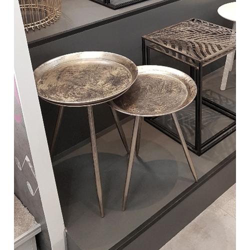 3S. x Home - Table d'appoint Bronze antique - Le salon