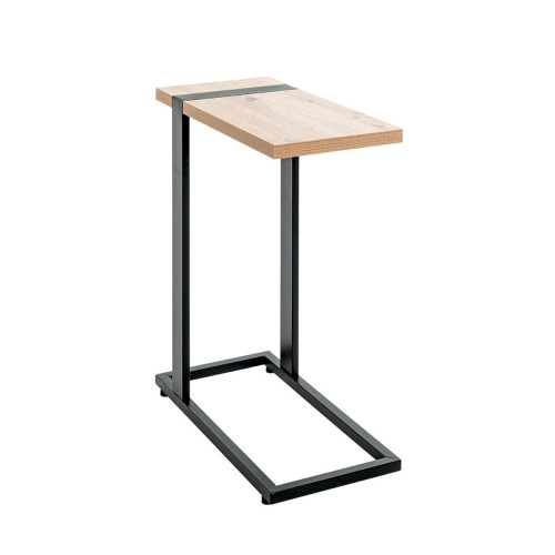 3S. x Home - Table d'appoint design plateau décor chène - Nouveautés Meuble Et Déco Design
