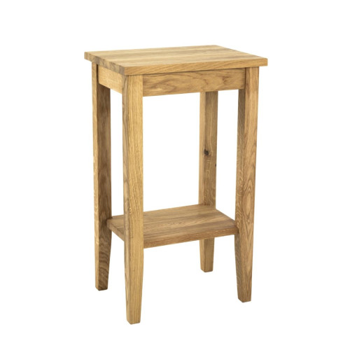 3S. x Home - Table d'appoint design Uria double plateau en bois  - Table Basse Design