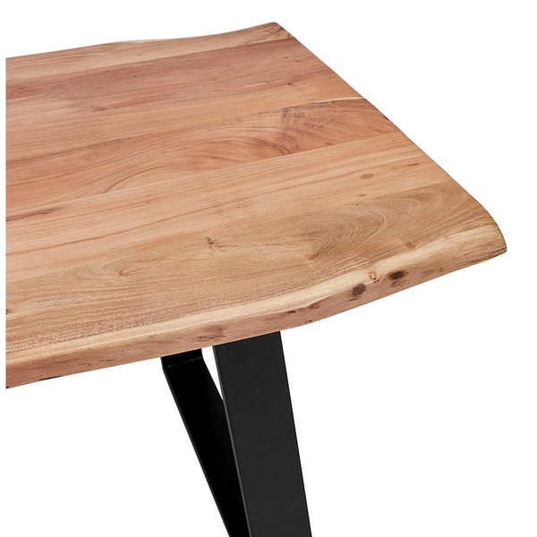 Table De Salle à Manger Naturel Design MORI TABLE Style Scandinave 160 cm Beige 3S. x Home Meuble & Déco