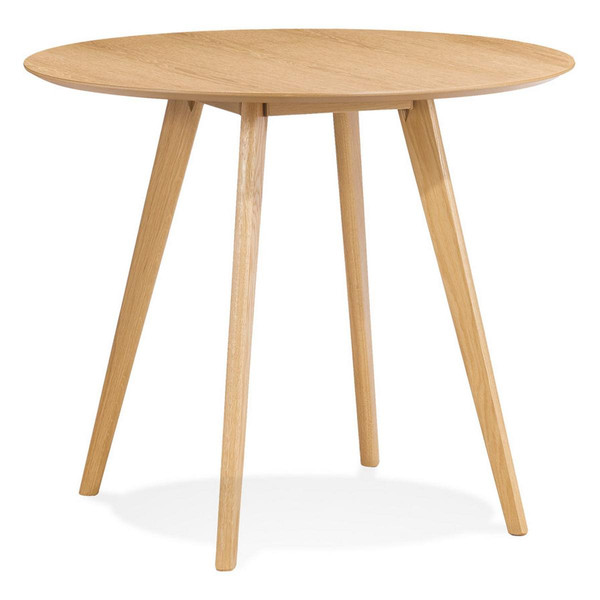 Table De Salle à Manger  Naturel Design SPACO Style Scandinave Beige 3S. x Home Meuble & Déco