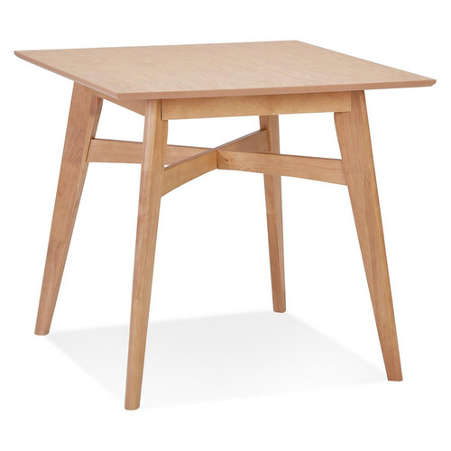 3S. x Home - Table De Salle à Manger Naturel Design STEFFIE Style Scandinave  - Table