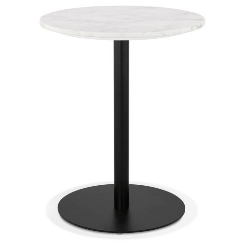 3S. x Home - Table De Salle à Manger Blanche Design YUGA  - Table basse blanche design