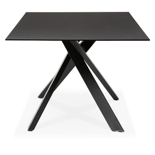 Table de salle à manger Noir design MADONA  3S. x Home