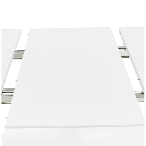 Table de salle à manger Blanche design STRIK Style industriel  Blanc 3S. x Home Meuble & Déco