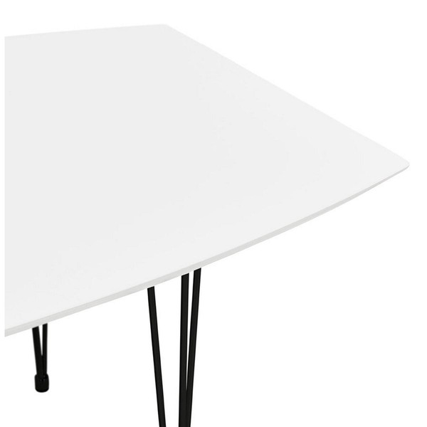 Table de salle à manger Blanche design STRIK Style industriel  3S. x Home
