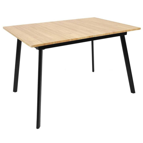 Table extensible Noir Meuble & Déco