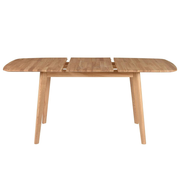 Table repas en bois rectangulaire 120 cm, avec allonge  Bois 3S. x Home Meuble & Déco