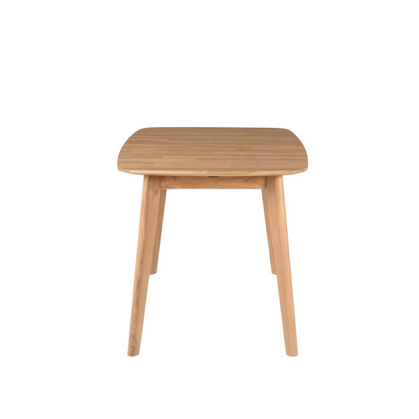 Table repas rectangulaire 120 cm, avec allonge en bois  3S. x Home