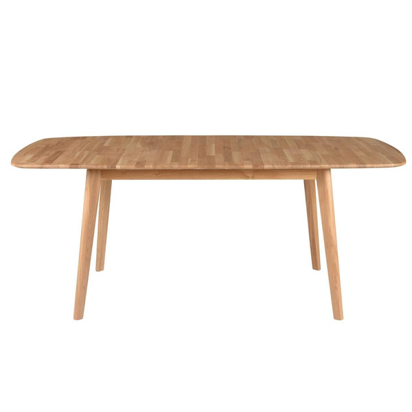 Table repas rectangulaire 140 cm, avec allonge Naturel 3S. x Home Meuble & Déco
