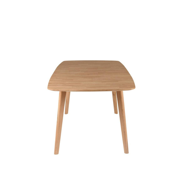 Table repas rectangulaire 160 cm, avec allonge en bois 3S. x Home