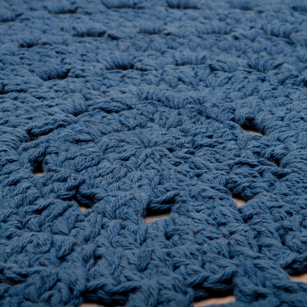 Tapis enfant crochet ALMA Bleu Bleu 3S. x Home Meuble & Déco
