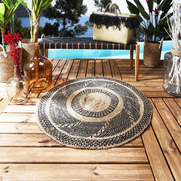 Tapis rond Beige 3S. x Home