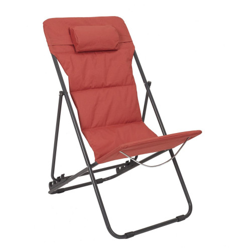 3S. x Home - Transat Corfou Terracotta - Chaise longue, transat, chilienne