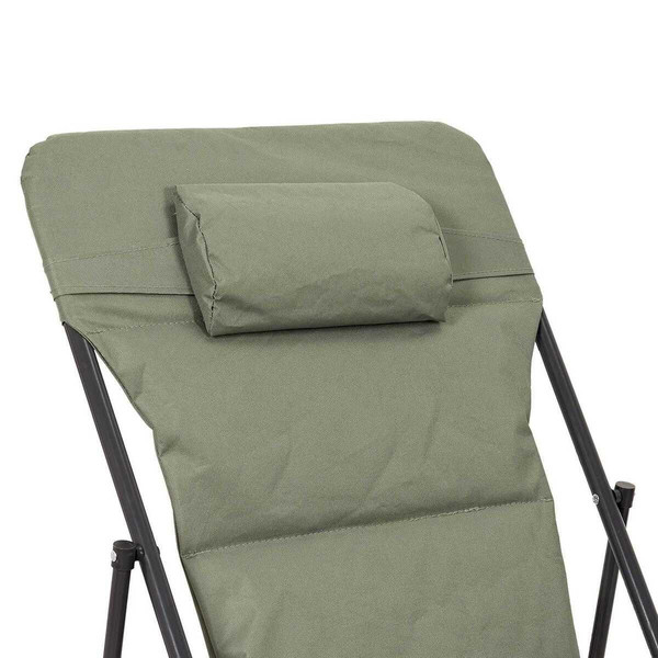 Chaise longue, transat, chilienne Vert 3S. x Home
