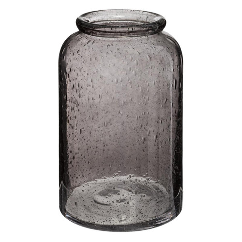 Vase Vintage en verre bulle coloré grise 3S. x Home Meuble & Déco
