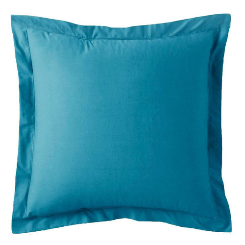 3S. x Tertio (Nos Unis) - Taie d'oreiller coton TERTIO® - Bleu Canard - Taies d'oreillers unies